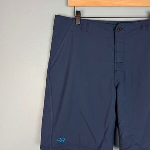 Outdoor Research Backcountry 9" Board Shorts Men's 36 Blue Performance Hiking